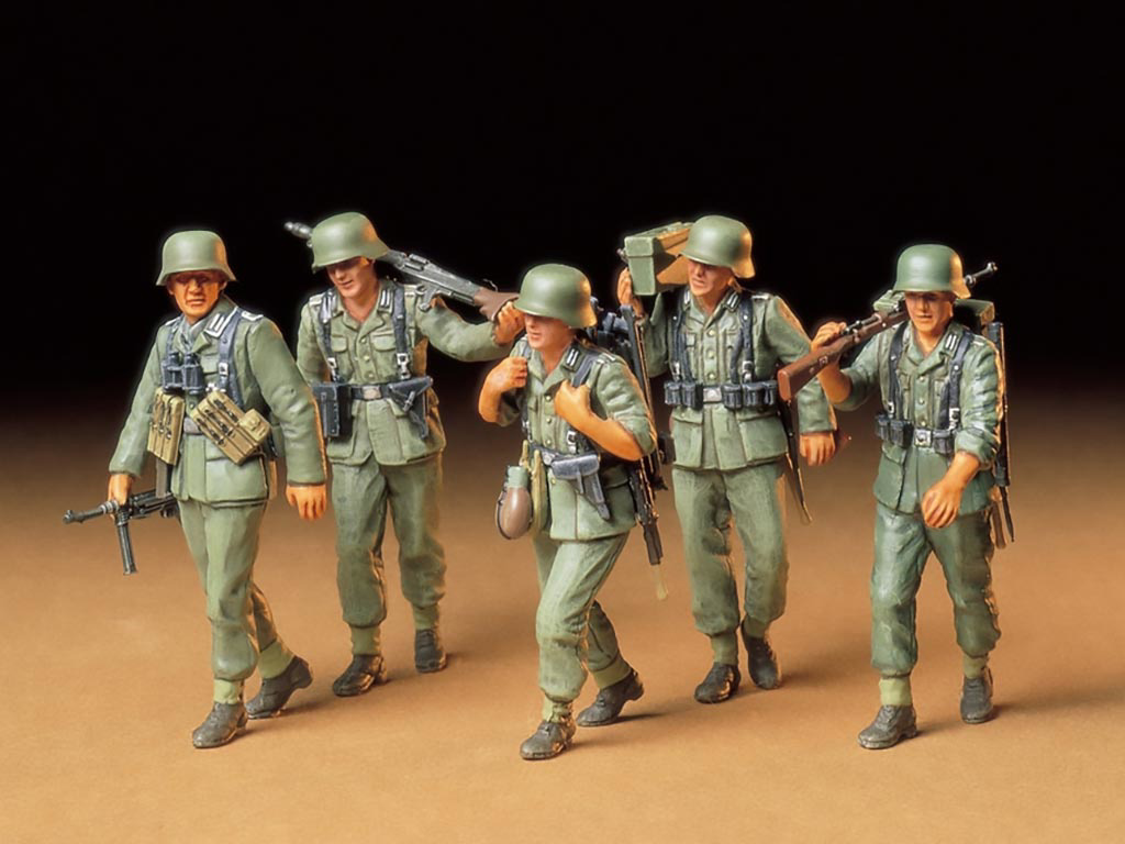 1/35 Tamiya German Machine Gun Crew ( THC 35184)