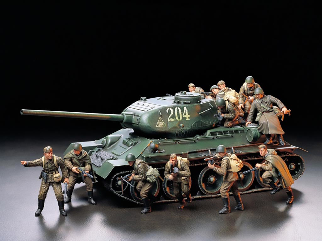 1/35 Tamiya Russian Army Assault Infantry ( THC 35207)
