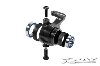 Xray Alu Steering Block Right - 10Â° Kingpin - Set (XR352258)