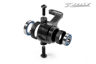 Xray XB808 Alu Steering Block Left - 5Â° Kingpin - Set (XR352267)