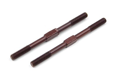 Xray Adj. Turnbuckle M3 L/R 45 mm  - Spring Steel - V3 (2) (XR352610)