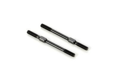 Xray Adj. Turnbuckle M4 L/R 52.5 mm - Hudy Spring Steel - V3 (2) (XR352611)