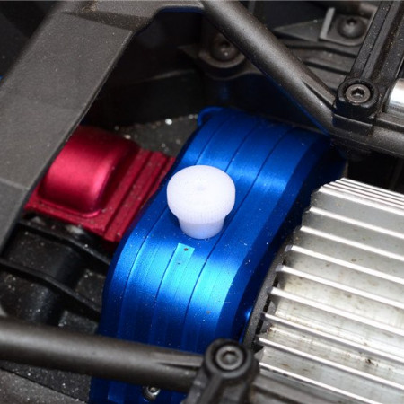 GPM Racing Traxxas X-Maxx, XRT Aluminium Gear Cover - Blue (TXM038GC-B)