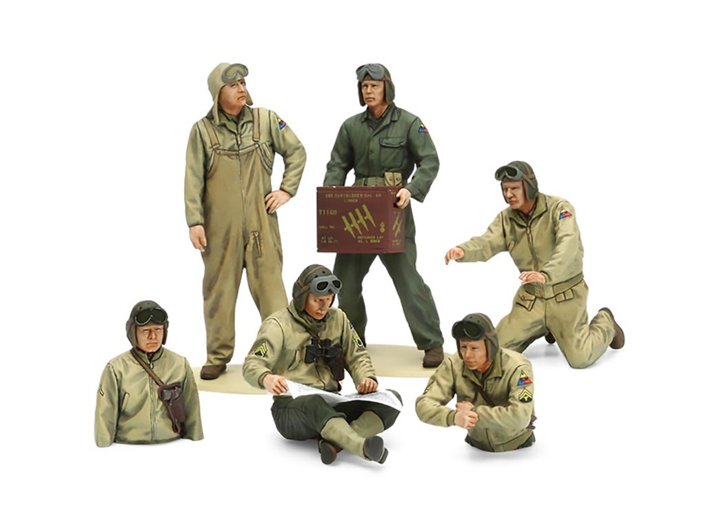 1/35 Tamiya US TANK CREW EURO THEATRE ( THC 35347)