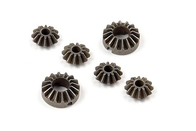 Xray Active Diff Steel Bevel &amp; Satellite Gears (2+4) (XR355130)