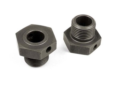 Xray Alu Wheel Axle Offset &quot;+1mm&quot; - Hard Coated (2) (XR355251)