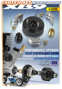 Xray Clutch Set - High Torque - V2 (XR358500)