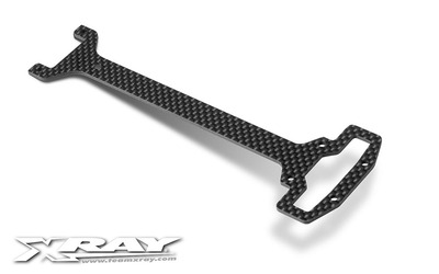 Xray Graphite Front Upper Deck 2.0mm - V2 (XR361160)