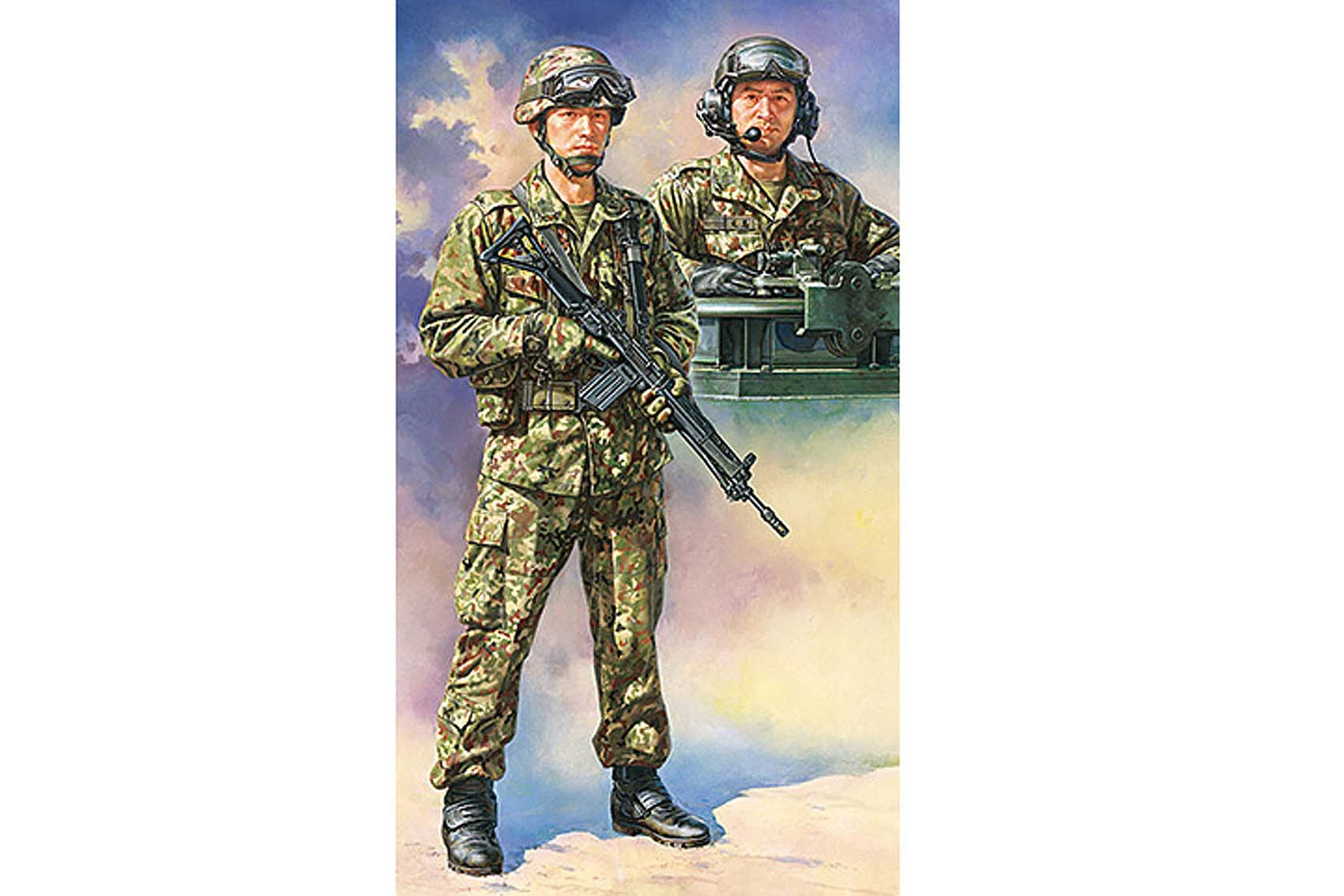 1/16 Tamiya JGSDF Tank Crew ( THC 36316)