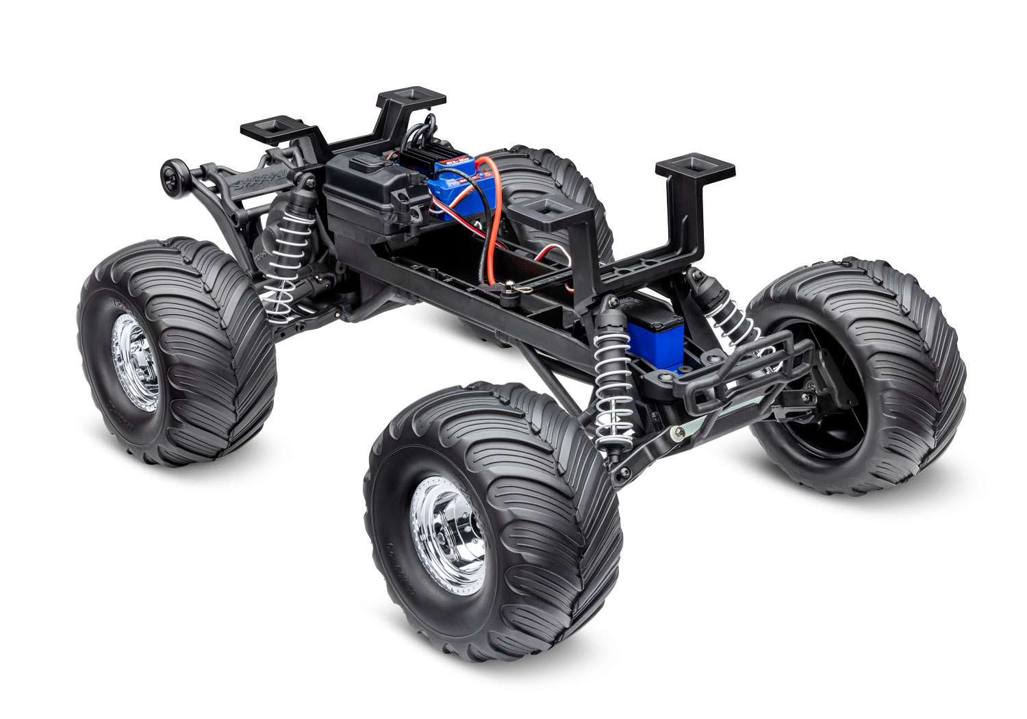 Traxxas Bigfoot HD BL-2S 1:10 2WD RTR Monster Truck, Blue (+ TQ 2-ch, BL-2S, 3300kV, 2S LiPo, USB-C Charger, Clipless Body) (TRX36334-4-R5)