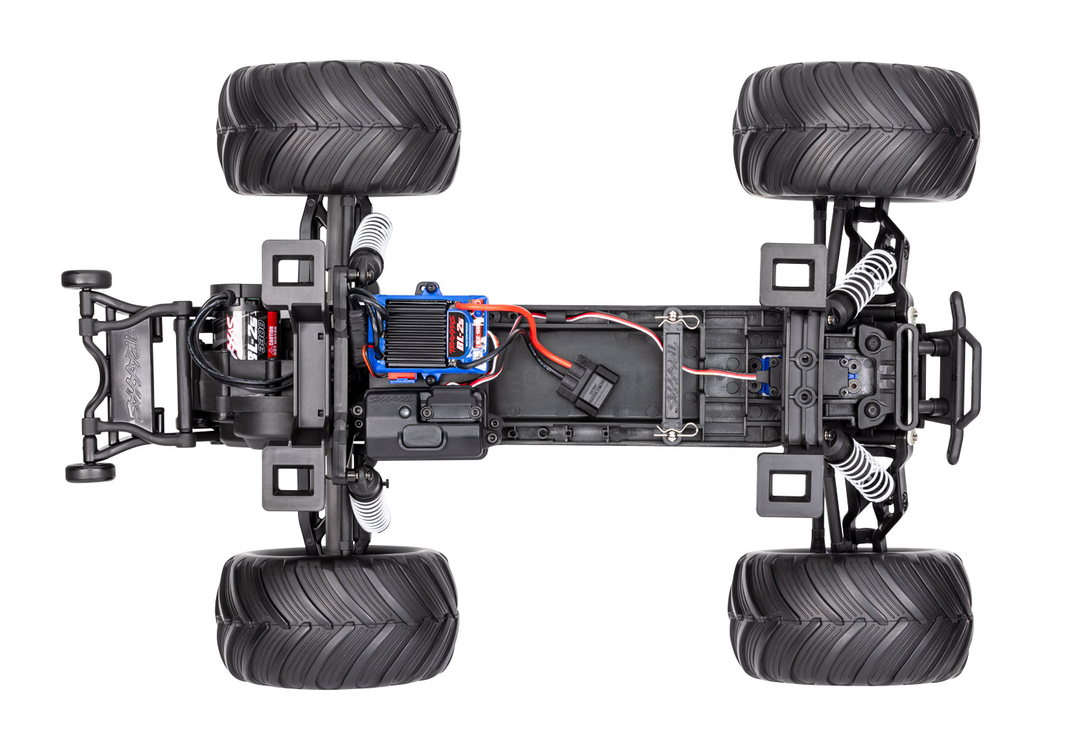 Traxxas Bigfoot HD BL-2S 1:10 2WD RTR Monster Truck, Blue (+ TQ 2-ch, BL-2S, 3300kV, 2S LiPo, USB-C Charger, Clipless Body) (TRX36334-4-R5)