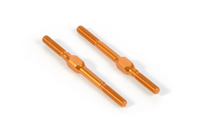 Xray Alu Adj. Turnbuckle M3X42 mm - Swiss 7075 T6 - Orange (2) (XR372610-O)