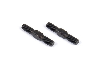 Xray Adj. Turnbuckle M3X17 mm - Hudy Spring Steel (2) (XR372620)