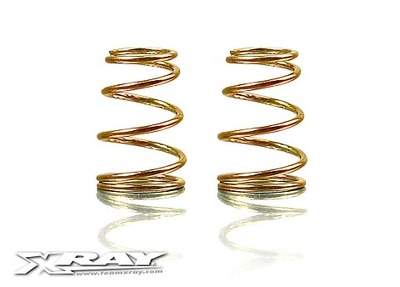 Xray Tapered Spring C=1.5-1.6 - Silver (2) (XR373582)