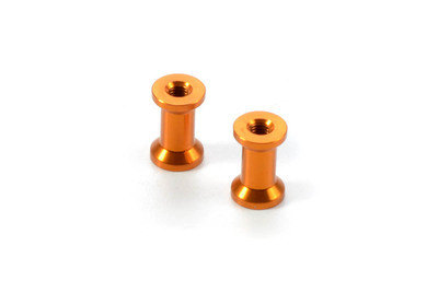 Xray Alu Mount 10.8mm - Orange (2) (XR376364-O)