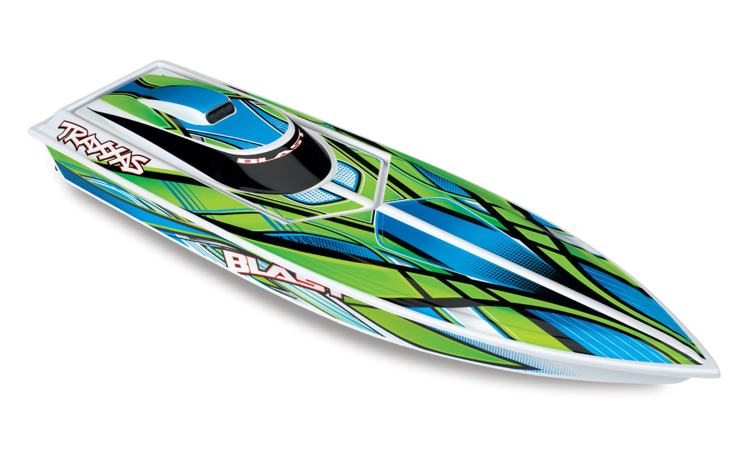 Traxxas Blast 1:10 High Performance Race Boat - Green (TRX38104-8-GRN)