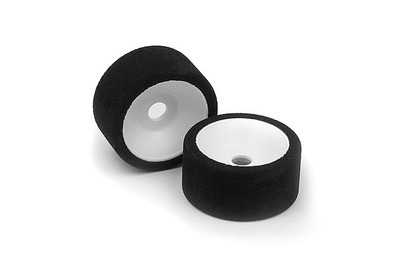 Xray Rear Foam Tire Mounted With Hex Hub (35Deg) - Soft (XR389541)