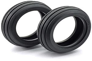 Tamiya GB-01 Front Grooved Tires ( THC 40111)