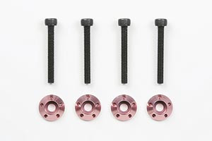 Tamiya GB-01 Wheel Bolt And Collar Pink ( THC 40507)