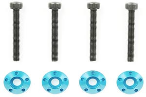 Tamiya GB-01 Wheel &amp; Collar Blue ( THC 40523)