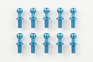Tamiya 4mm Alu Ball Connector Blue X 10 ( THC 40525)