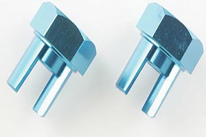 Tamiya GB-01 Aluminium Wheel Hub Blue ( THC 40526)