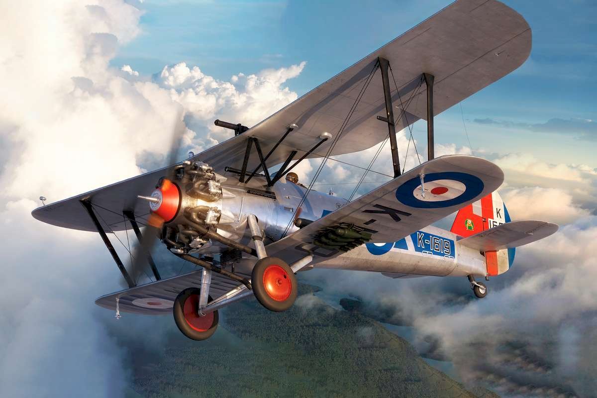 1:48 Airfix Bristol Bulldog Mk.IIA (A05145)