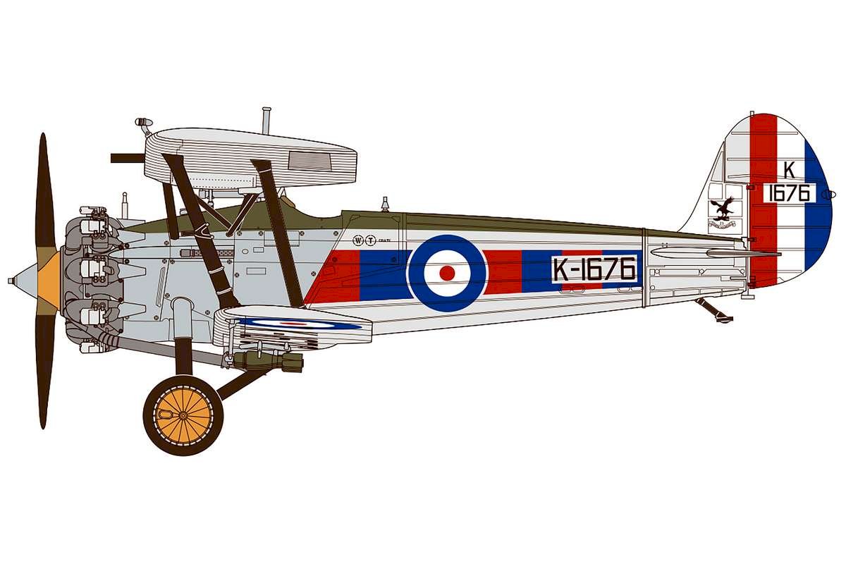 1:48 Airfix Bristol Bulldog Mk.IIA (A05145)
