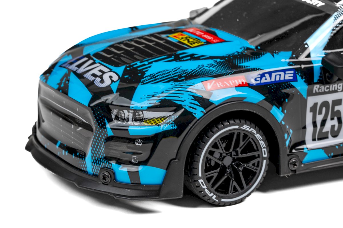 TEC-TOY 1:18 RC Elves With Lights, 2.4GHz, Blue (471269)