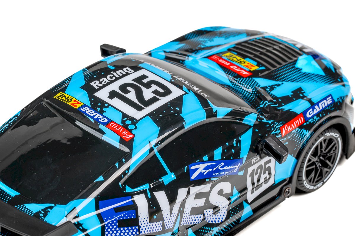 TEC-TOY 1:18 RC Elves With Lights, 2.4GHz, Blue (471269)
