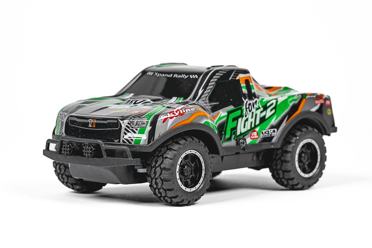 TEC-TOY 1:24 RC Fight-2, 2,4GHz w/light - Green (471276)