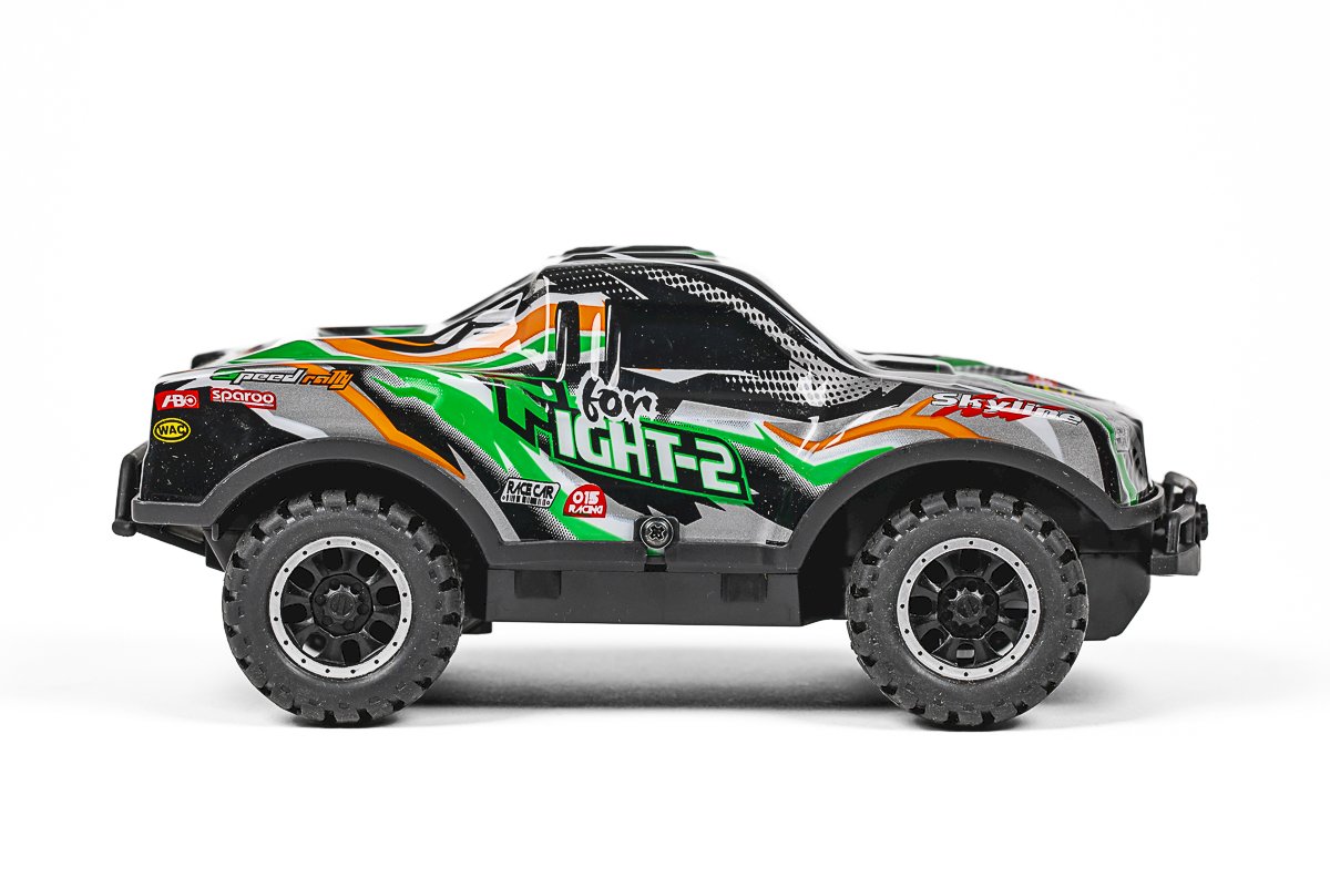 TEC-TOY 1:24 RC Fight-2, 2,4GHz w/light - Green (471276)