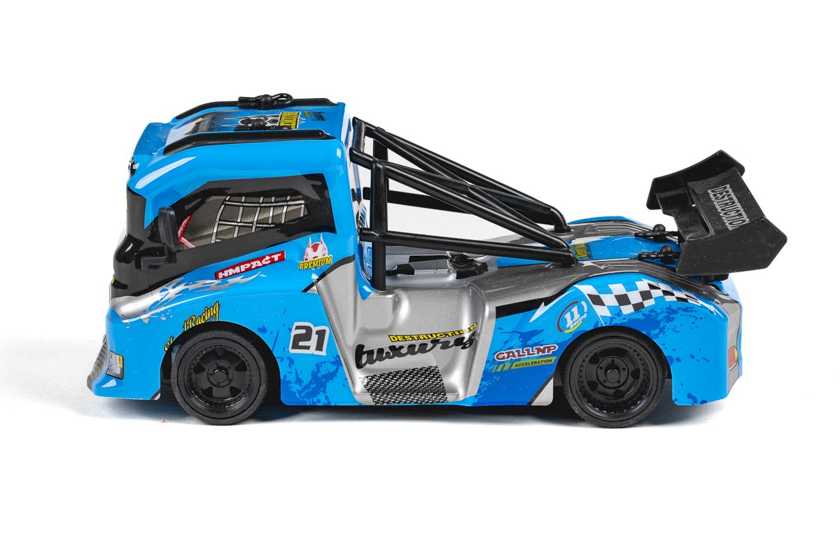 TEC-TOY 1:24 RC Premium Truck , 2.4GHz, Blue (471424)