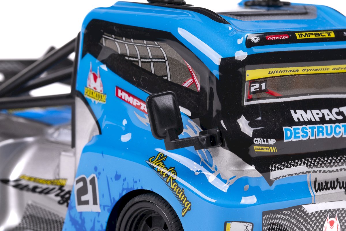TEC-TOY 1:24 RC Premium Truck , 2.4GHz, Blue (471424)