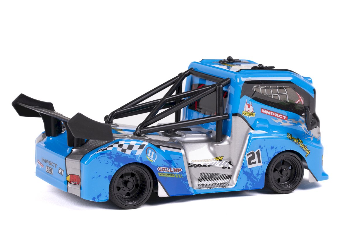 TEC-TOY 1:24 RC Premium Truck , 2.4GHz, Blue (471424)