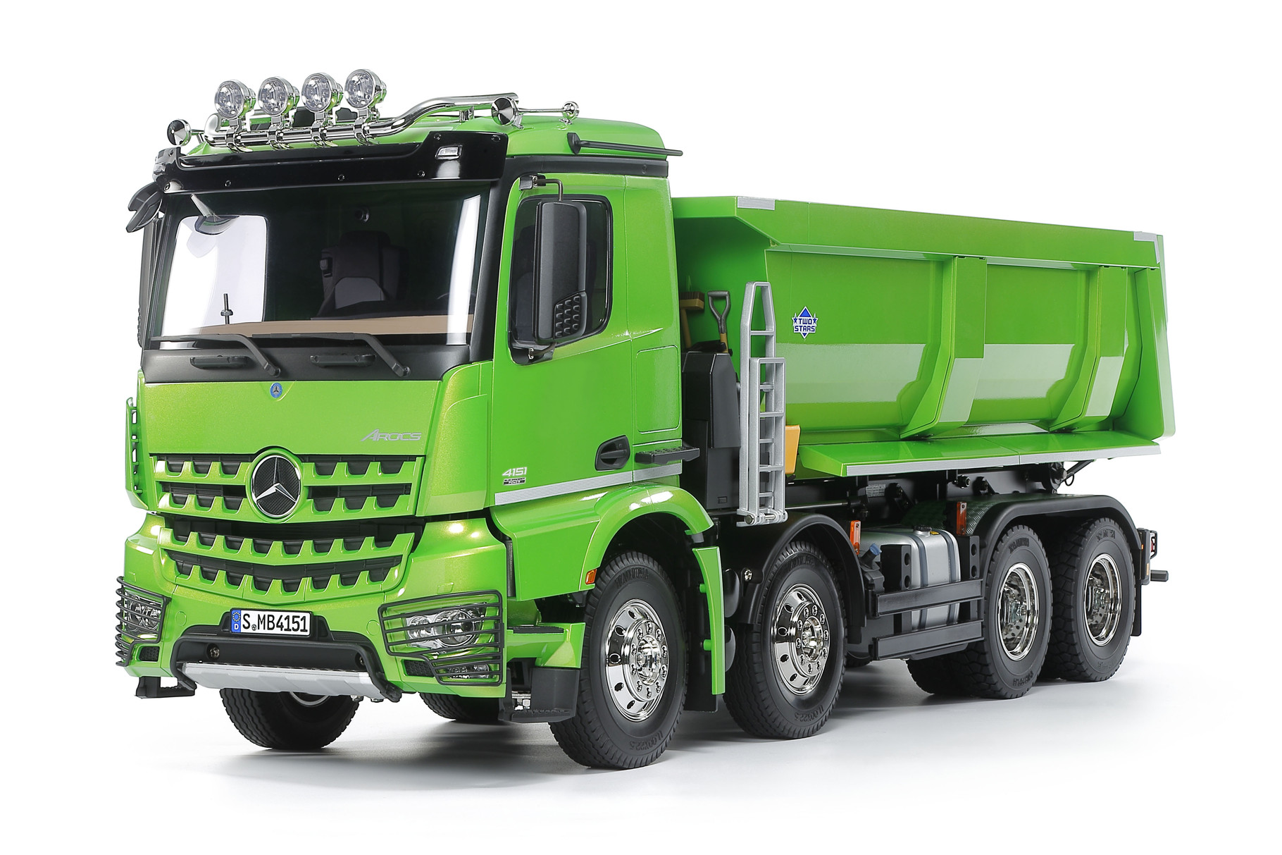 Tamiya Mercedes-Benz Arocs 4151 8x4 Tipper Truck (Candy Green Edition) ( THC 47523)