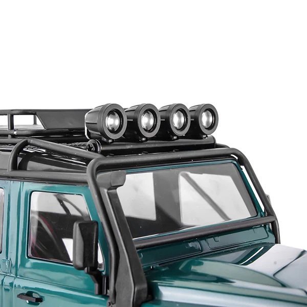 INJORA Roof Light LED Spotlights Headlights for 1/18 TRX4M Defender (4M-31R)