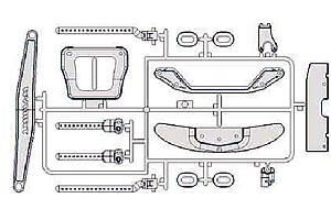 Tamiya Ff-03 B Parts (Bumper) ( THC 51419)