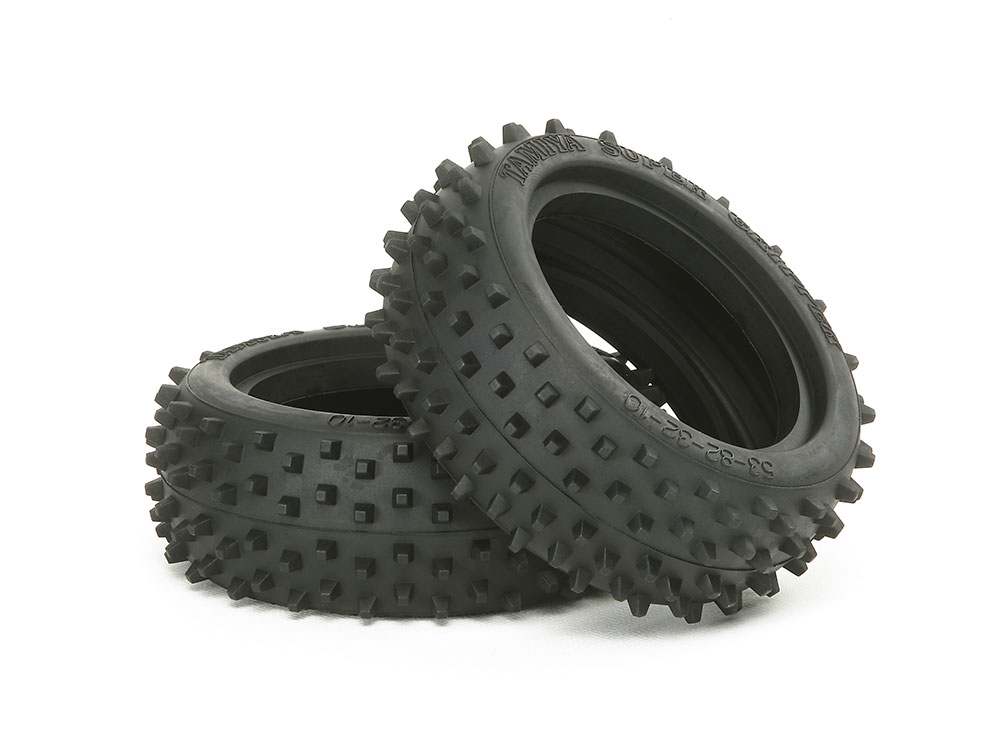 Tamiya 6024 4wd Square Spike Tyre 2Pcs ( THC 53088)