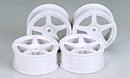 Tamiya M Narrow White 5 Spoke Wheels ( THC 53471)