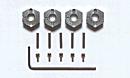 Tamiya Grand Prix Aluminum Wheel Hub(6mm) ( THC 53569)