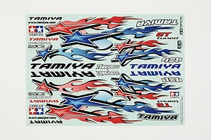 Tamiya Marking Sticker (Star &amp; Fire) ( THC 53839)