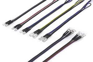 Tamiya Tamiya Led White 3mm Diameter X 2 ( THC 54008)