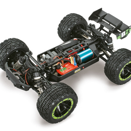 BlackZon Slyder ST Turbo 4wd Stadium Truck RTR Brushless - Green (540202)