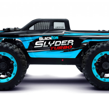 BlackZon Slyder MT Turbo 4wd Monster Truck RTR Brushless - Blue (540209)