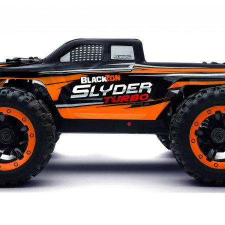 BlackZon Slyder MT Turbo 4wd Monster Truck RTR Brushless - Orange (540210)