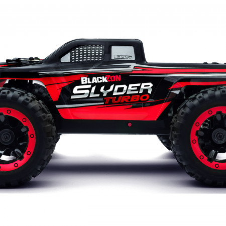 BlackZon Slyder MT Turbo 4wd Monster Truck RTR Brushless - Red (540211)