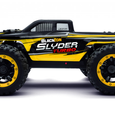 BlackZon Slyder MT Turbo 4wd Monster Truck RTR Brushless - Yellow (540213)