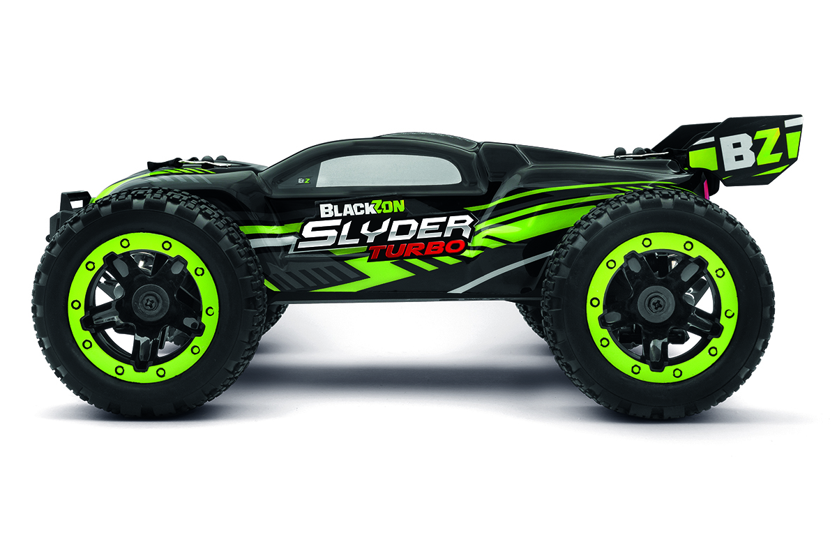 BlackZon Slyder ST Turbo 4wd Monster Truck RTR Brushless - Green (540214)