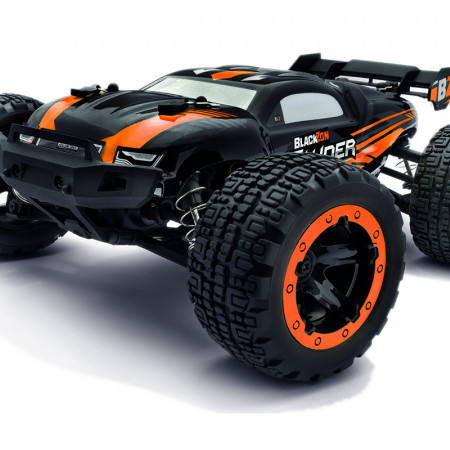 BlackZon Slyder ST Turbo 4wd Monster Truck RTR Brushless - Orange (540216)